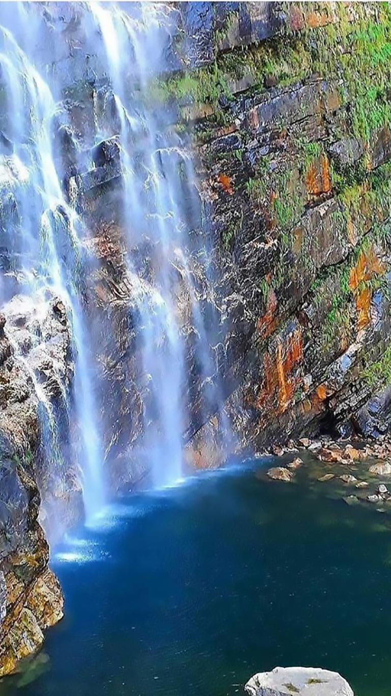 Cachoeira do Label em São João da Aliança