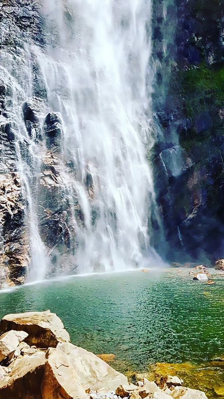 Cachoera do Label na Chapada dos Veadeiros