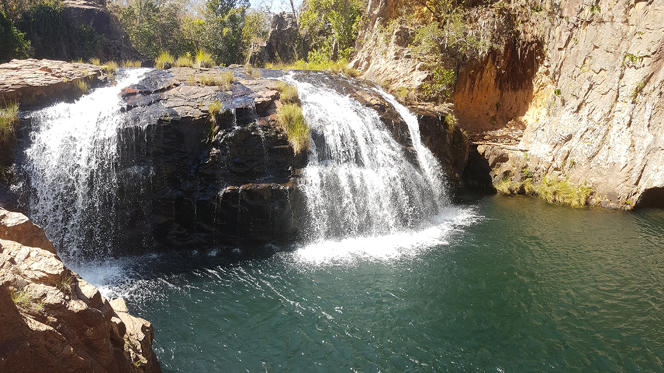 Cachoeira da luz do complexo do rio Macaquinhos