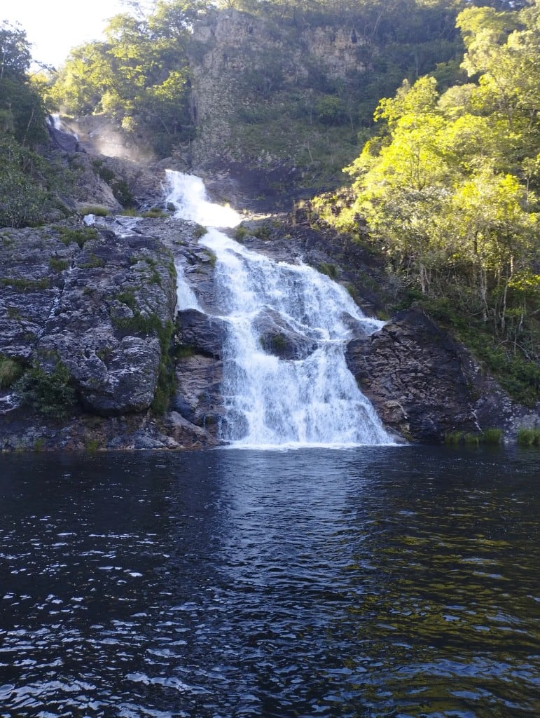 Cachoeira Valquíria no Complexo Caldeira, Chapada dos Veadeiros